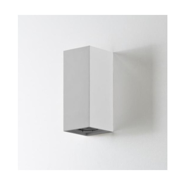 Applique prismatica biemissione in gesso 830 Isy luce