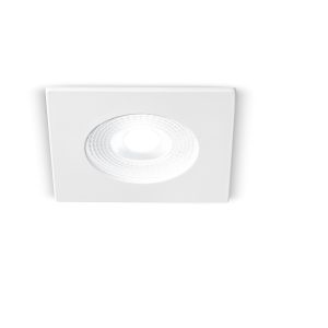 Perenz - Faretto incasso fisso in acciaio bianco