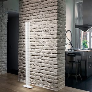 Perenz -TAPE Piantana in metallo colore bianco