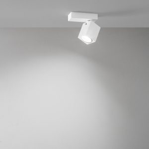 Perenz -ODDY Faretto in alluminio colore bianco
