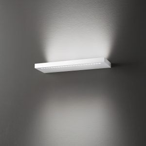 Perenz - Applique in alluminio colore bianco