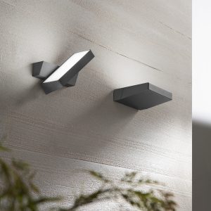 Perenz - applique in alluminio col.antracite