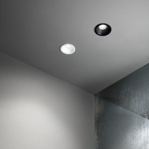 Perenz - faretto incasso fisso in metallo BIANCO