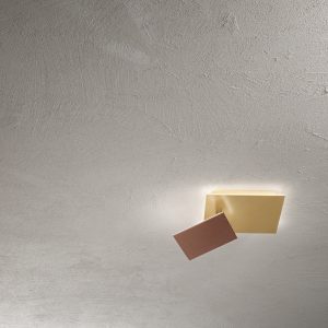 Perenz - applique in metallo col. oro/marrone met