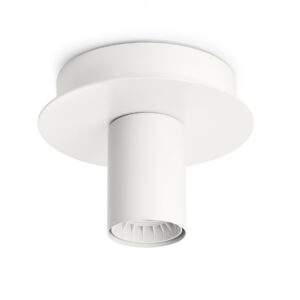 Perenz - Plafoniera in metallo colore bianco