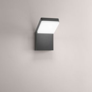 Perenz - applique in alluminio col.antracite