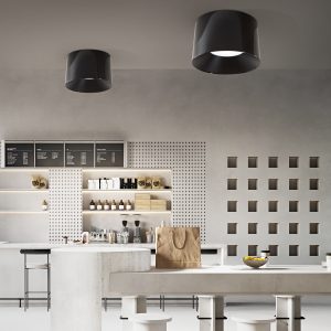 Perenz -HOLE  colore nero LUCIDO