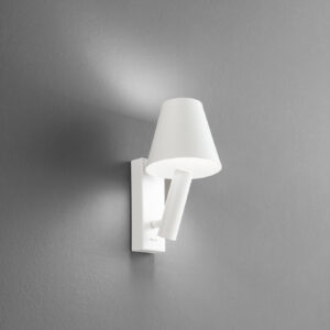 Perenz -REVERSE applique in metallo col. bianco