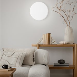 Perenz - sospensione in vetro bianco