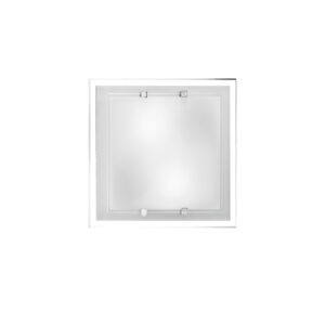 Perenz -FRAME  Plafoniera vetro bianco