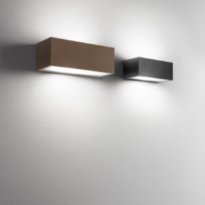 Perenz -STEP  Applique alluminio colore corten