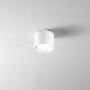 Perenz -GEO Plafoniera in alluminio verniciato bianco