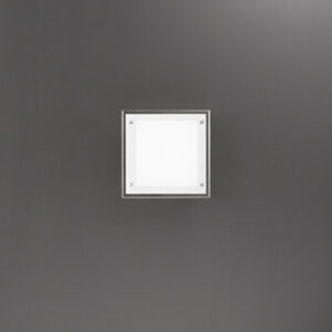 Perenz -PLAIN plafoniera in vetro bianco
