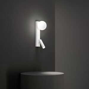 Perenz -FOG  applique in metallo col.bianco