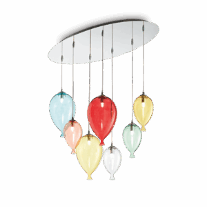 Ideal Lux - Lampada a sospensione CLOWN SP7