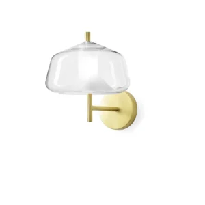 Sforzin Miloox - X-ray lampada a parete vetro basso colore trasparente