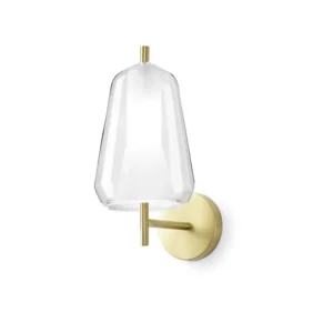 Sforzin Miloox - X-ray lampada a parete vetro alto trasparente