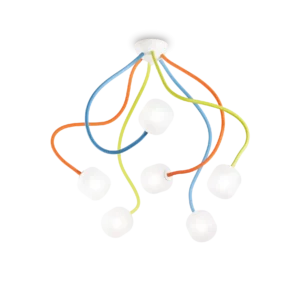Ideal Lux - Lampada da soffitto OCTOPUS PL6 COLOR