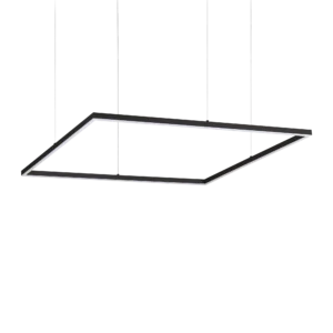 Ideal Lux - Lampada a sospensione ORACLEIM SP D090 SQUARE 3000K ON-OFF