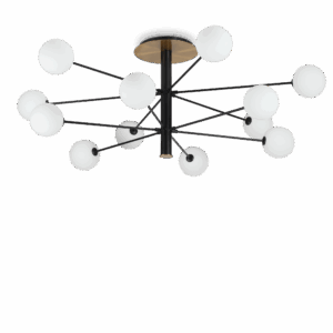 Ideal Lux - Lampada da soffitto COSMOPOLITAN PL12