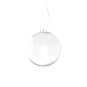 Ideal Lux - Lampada a sospensione MAPA CLEAR SP1 D30 OPAL