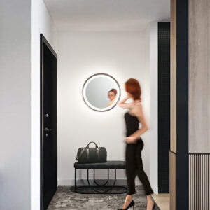 Perenz - Plafoniera in alluminio Grigio