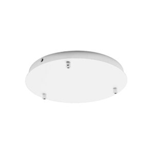 FALBB3 ALICE B T/3 Rosone a tre fori in metallo con staffa e accessori