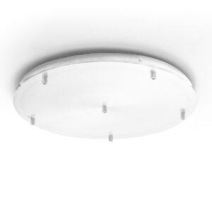 FALBB6 ALICE B T/6 Rosone a sei fori in metallo con staffa e accessori