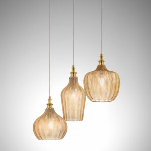 FCLSA3 CLEOFE S/3 Sospensioni con montatura in metallo - MAX 3X60W