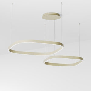 FCRSV5Q CRISEIDE S/2D QStruttura in alluminio - 90W(40W+50W)