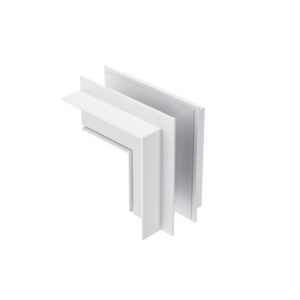 GBIGIB2 Angolo meccanico a 90° aperto parete/soffitto in alluminio