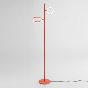 GPIA32 Piantana dimmerabile ed orientabile con struttura in alluminio - 28W(10W+18W)