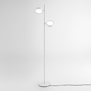 GPIB20 Piantana dimmerabile ed orientabile con struttura in alluminio - 36W(2X18W)