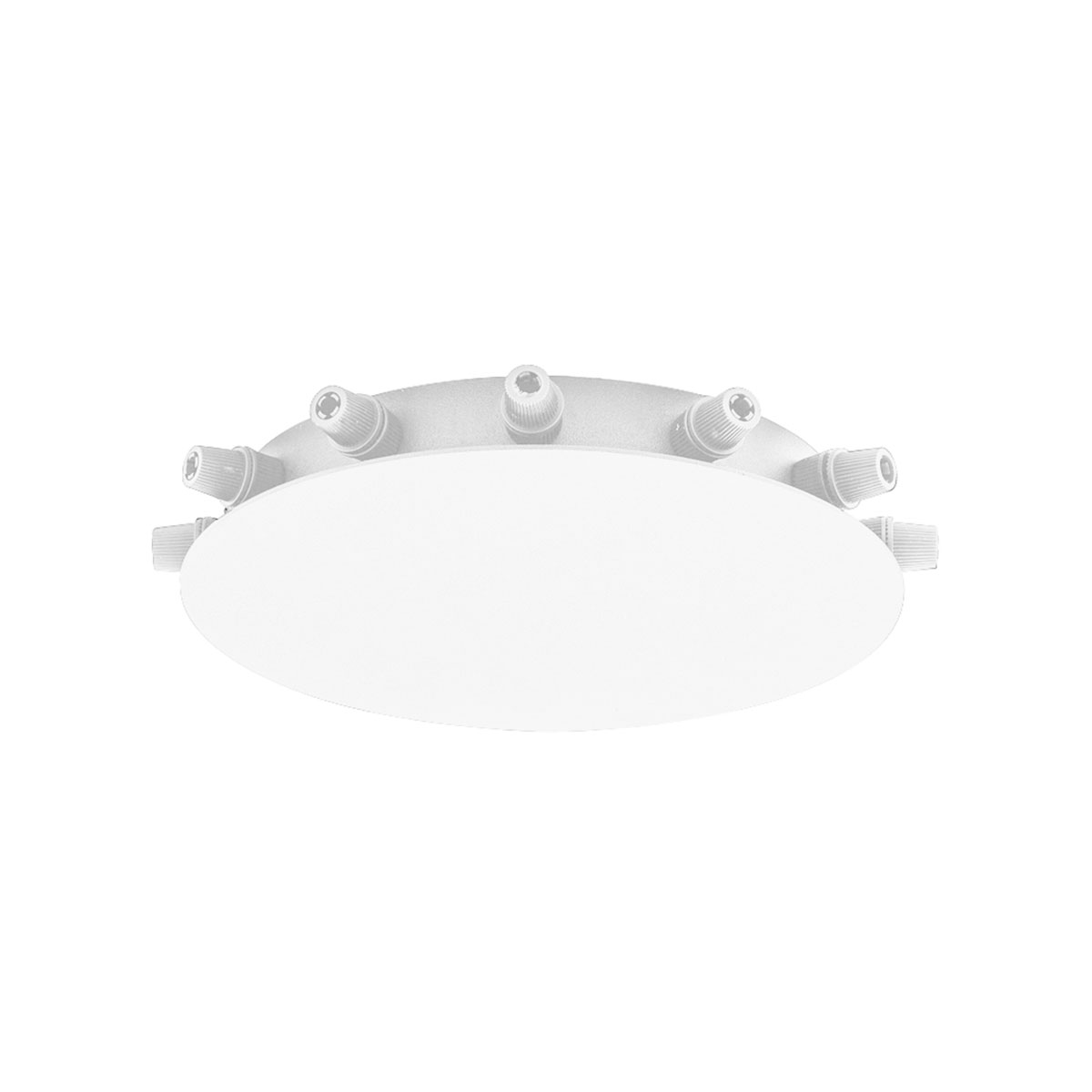 GSOB01 Rosone a 12 fori in metallo con staffa ed accessori