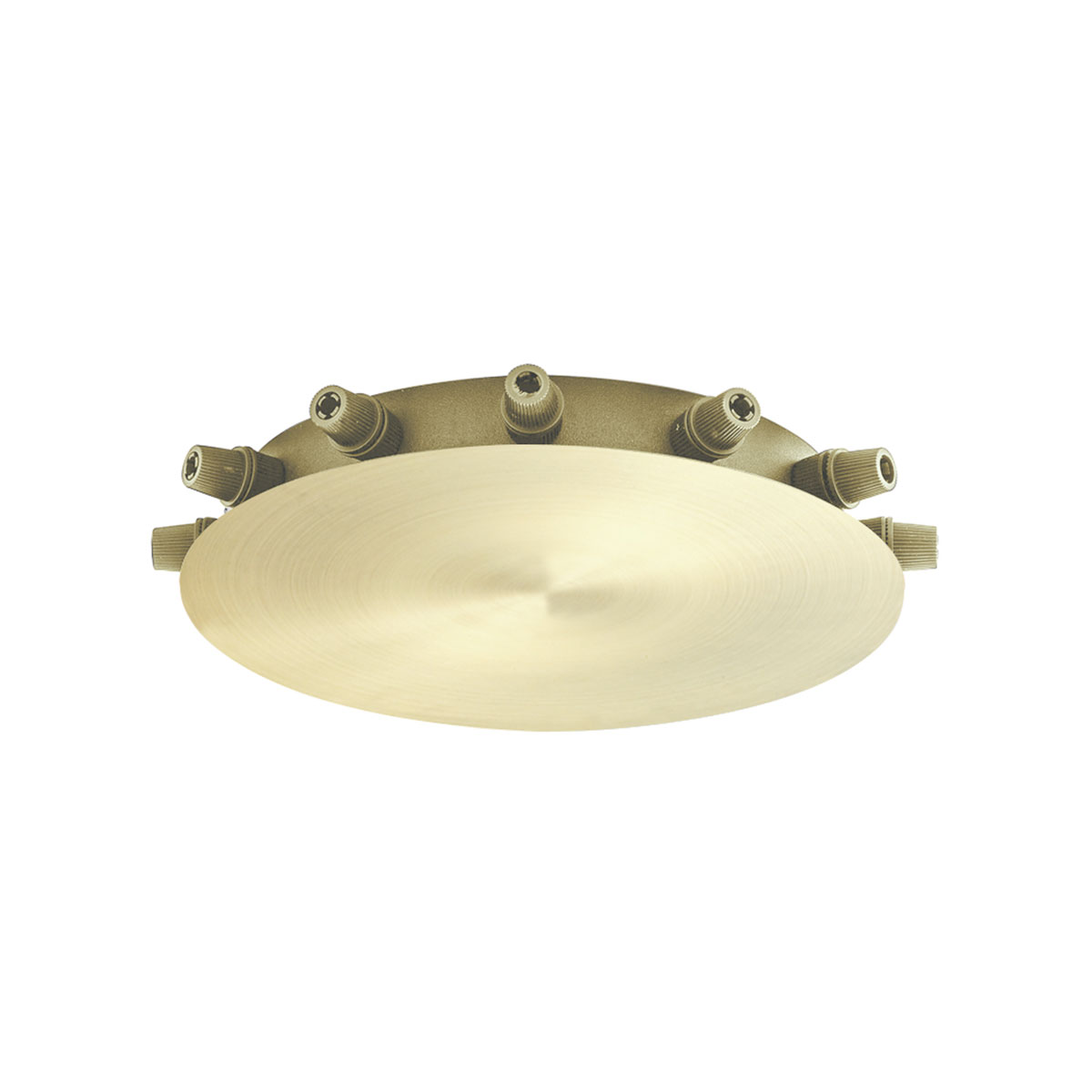 GSOB01 Rosone a 12 fori in metallo con staffa ed accessori - immagine 3
