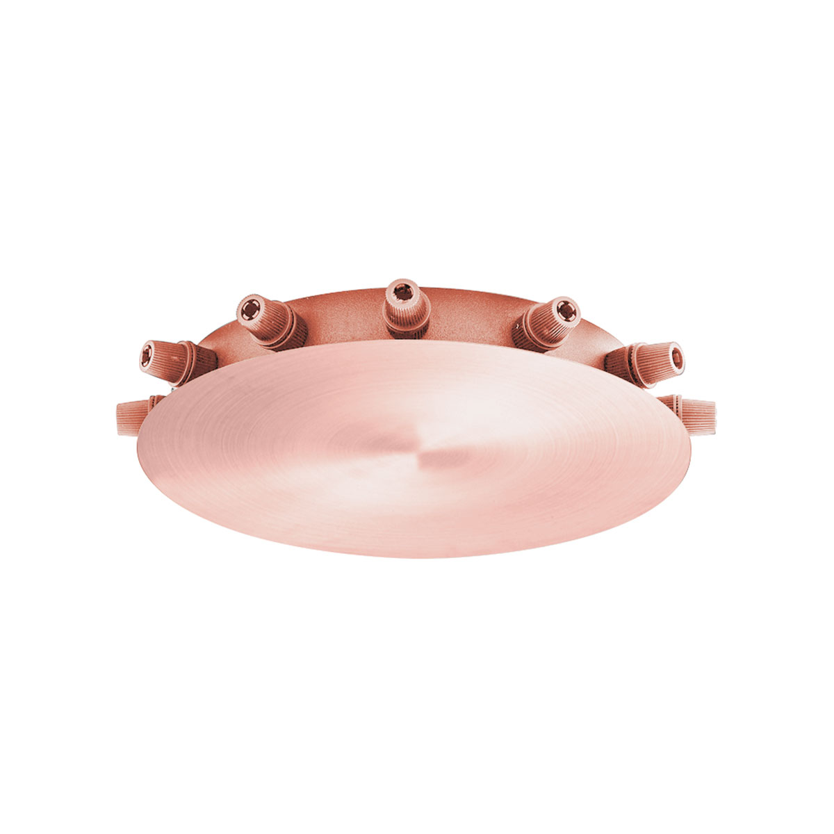 GSOB01 Rosone a 12 fori in metallo con staffa ed accessori - immagine 4