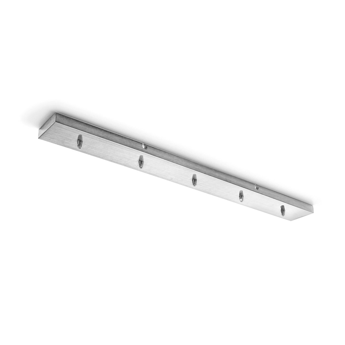 GSOB21 Rosone rettangolare a 5 fori in metallo con staffa ed accessori - immagine 4