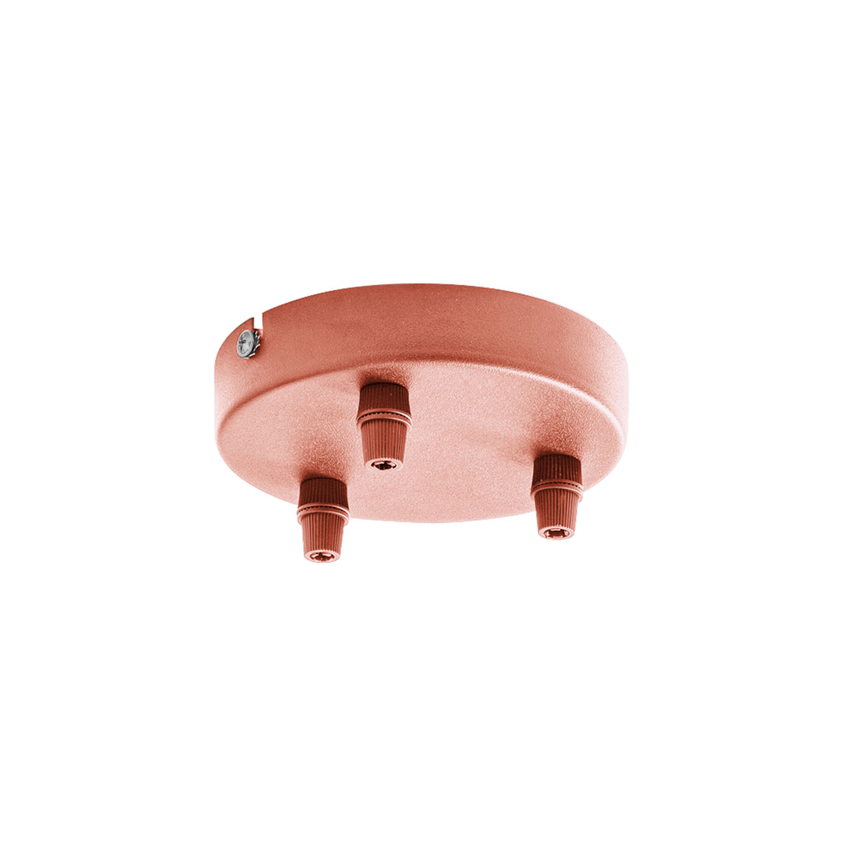 GSOB30 Rosone a 3 fori in metallo con staffa ed accessori - immagine 4