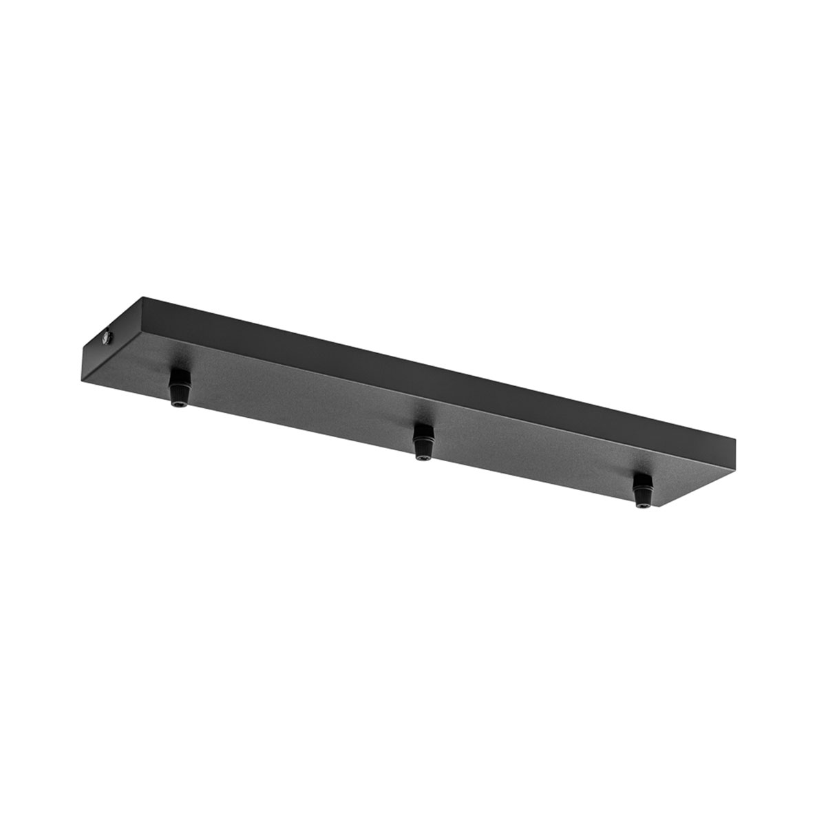 GSOB40 Rosone rettangolare a 3 fori in metallo con staffa ed accessori - immagine 2