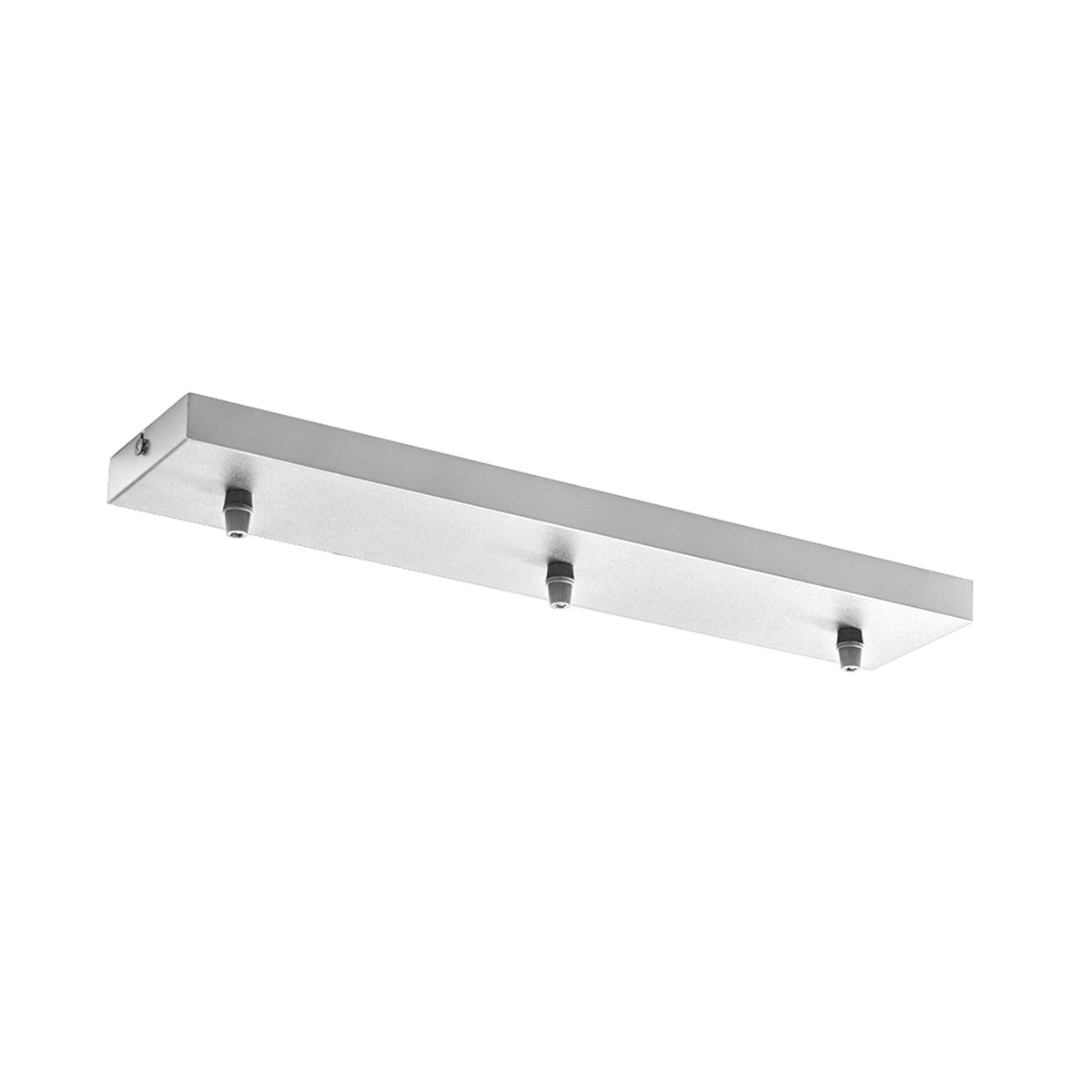 GSOB40 Rosone rettangolare a 3 fori in metallo con staffa ed accessori - immagine 5