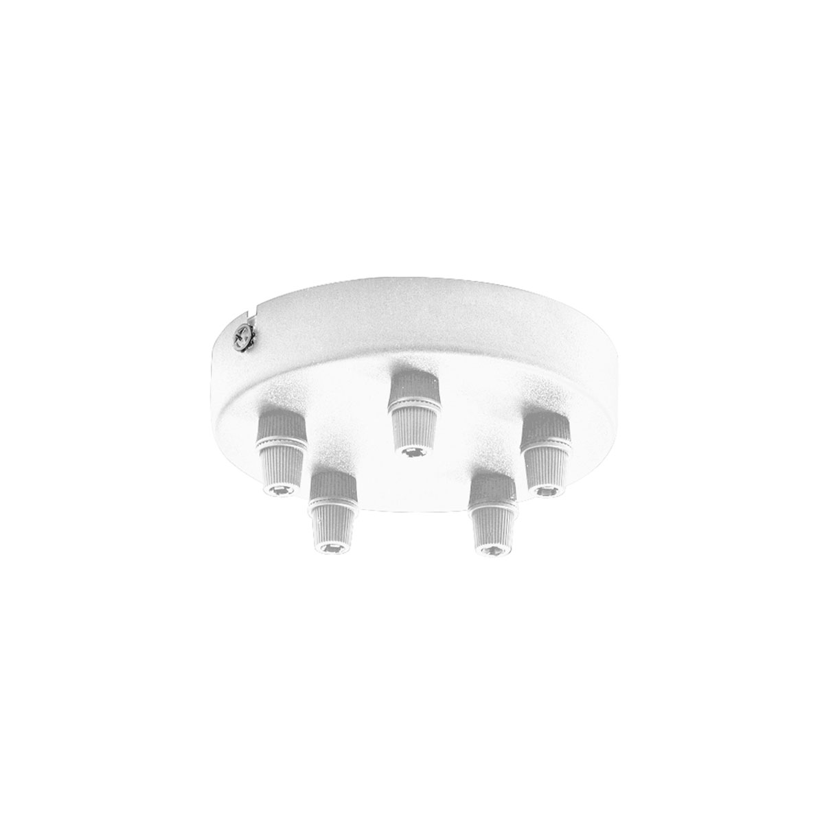 GSOB50 Rosone a 5 fori in metallo con staffa ed accessori