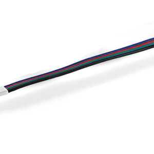 GSTC10 Doppio connettore con cavo 15cm per strip LED RGB larghezza