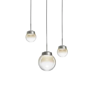 Sforzin Miloox - Jotto lampada a sospensione 3 luci 2p.1g