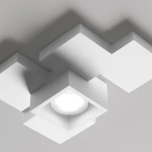 Sforzin Miloox - Side lampada da soffitto 1 luce cubo lm gx53