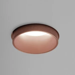 Sforzin Miloox - Thessaly incasso 1 luce bordo rame spazzolato