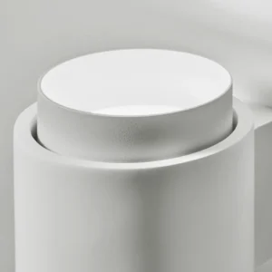 Sforzin Miloox - Syme lampada a parete 2 luci tonda bianco